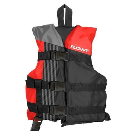 FLOWT Flowt 40302-2-OS Oversize Adult All Sport Vest; Red 40302-2-OS